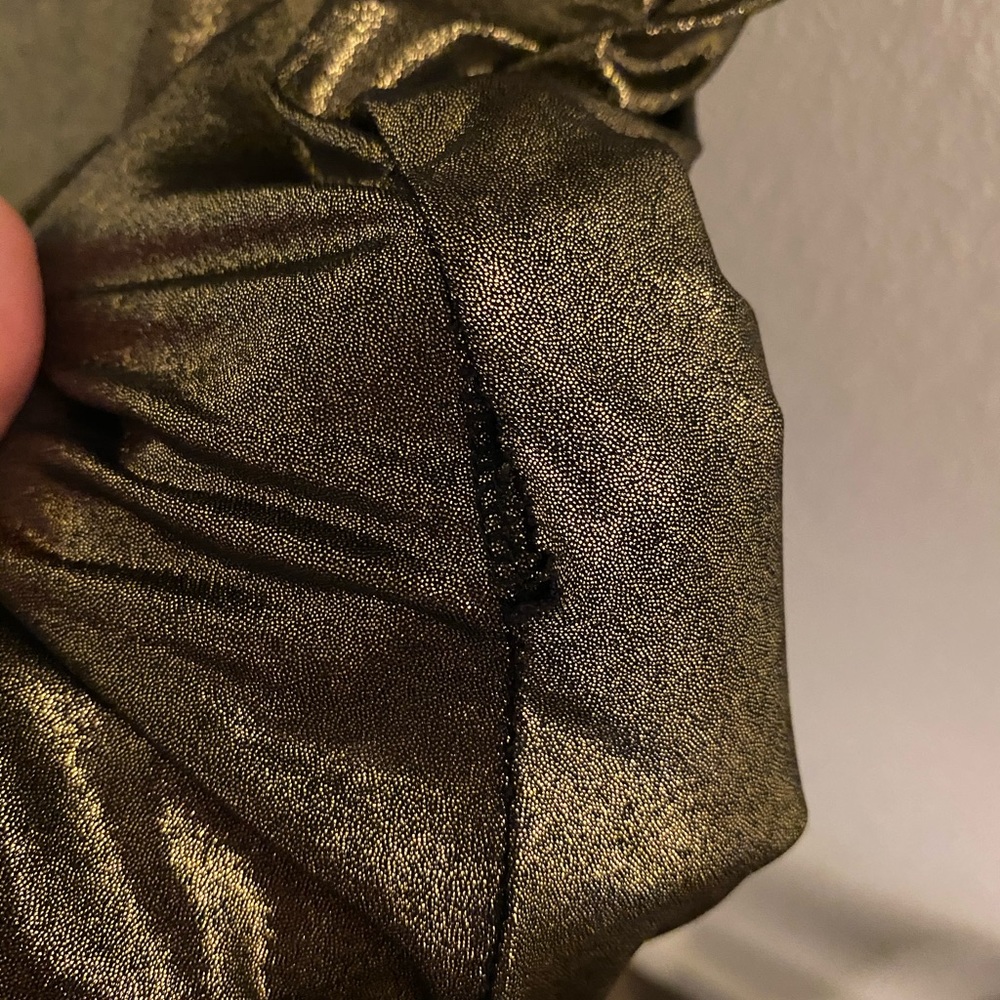 Metallic Ruched Dress - Picture 3 of 3
